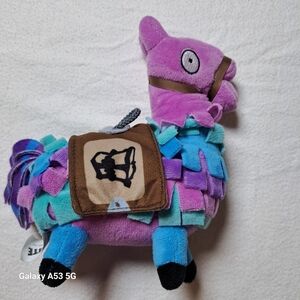 Fortnite Colorful Plush Llama Stuffed Animal